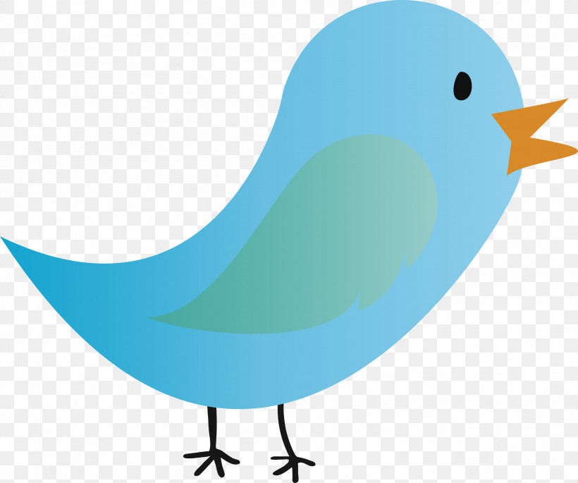 Bird Beak Songbird Bluebird Perching Bird, PNG, 3000x2507px, Cartoon Bird, Beak, Bird, Bluebird, Cute Bird Download Free