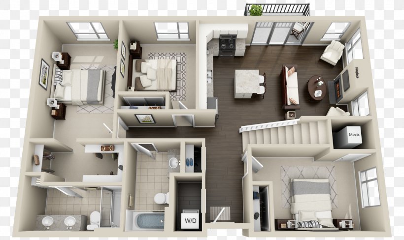 House Plan Loft Floor Plan Apartment, PNG, 1500x894px, 3d Floor Plan, House Plan, Apartment, Architectural Plan, Architecture Download Free