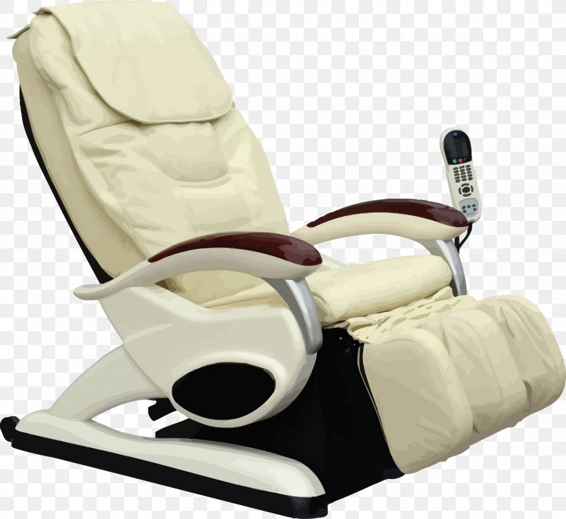Massage Chair Recliner, PNG, 1950x1790px, Massage Chair, Beige, Car Seat Cover, Chair, Comfort Download Free