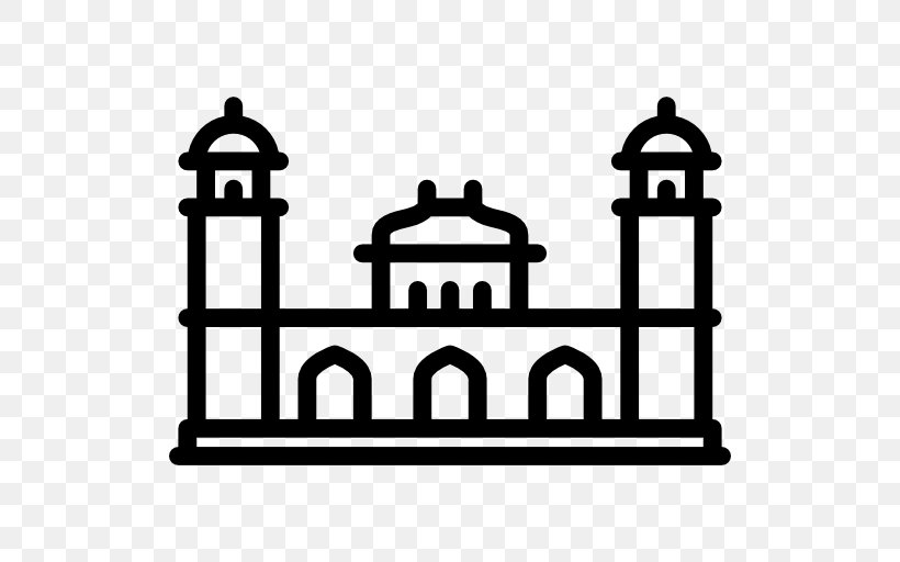Tomb Of I'timād-ud-Daulah Monument Computer Icons, PNG, 512x512px, Monument, Apartment, Area, Black And White, Building Download Free
