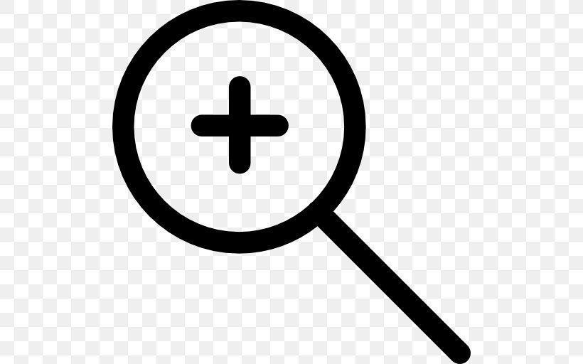 Clip Art, PNG, 512x512px, Magnifying Glass, Area, Black And White, Handheld Devices, Loupe Download Free