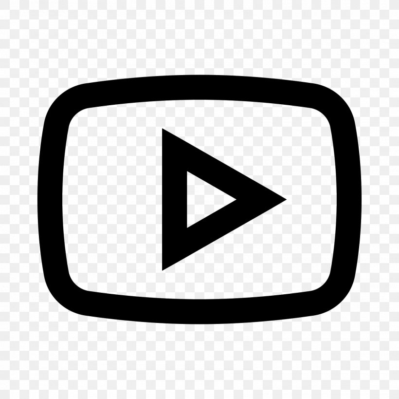 YouTube, PNG, 1600x1600px, Youtube, Area, Black, Black And White, Brand Download Free