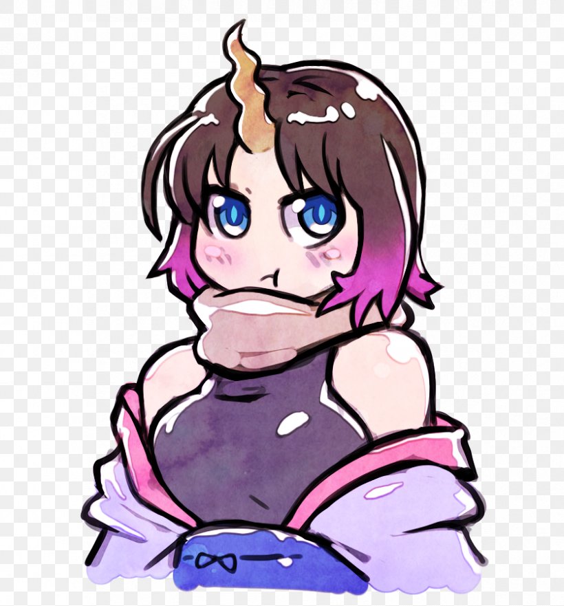 Miss Kobayashi's Dragon Maid Image Character Hashtag Drawing, PNG, 837x900px, Watercolor, Cartoon, Flower, Frame, Heart Download Free