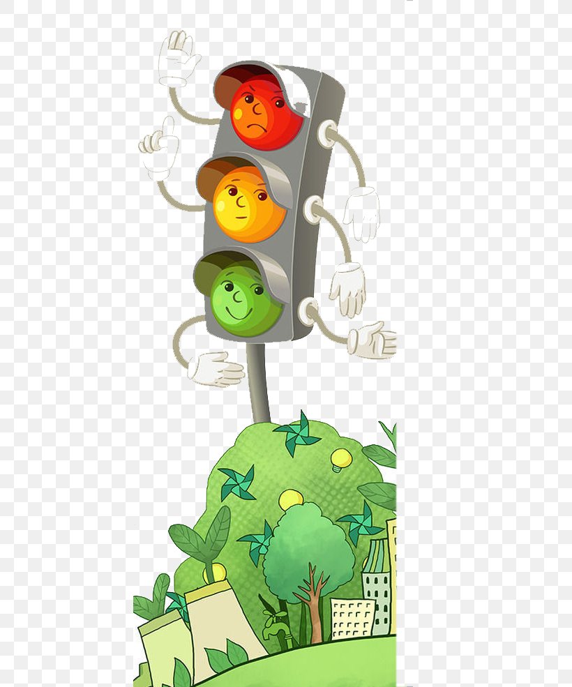 Traffic Light, PNG, 761x985px, Traffic Light, Art, Fictional Character, Grass, Green Download Free