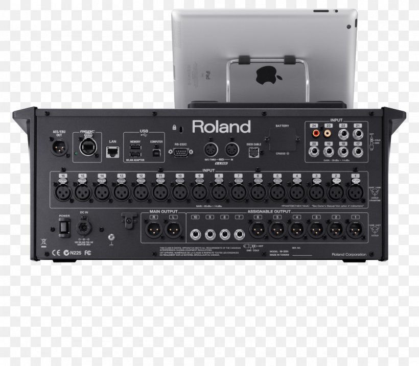Audio Mixers Digital Mixing Console Sound Roland Digital RSS V-Mixer M-200i M200I, PNG, 1104x966px, Watercolor, Cartoon, Flower, Frame, Heart Download Free