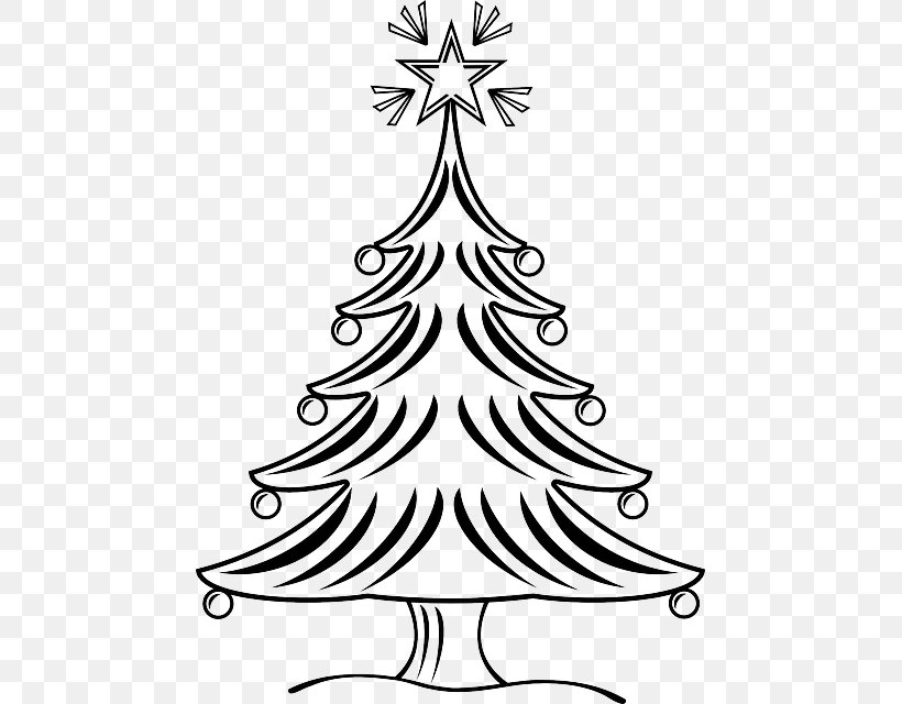 Christmas Graphics Clip Art Christmas Day Christmas Tree Openclipart, PNG, 463x640px, Christmas Graphics, Artwork, Black And White, Branch, Christmas Download Free