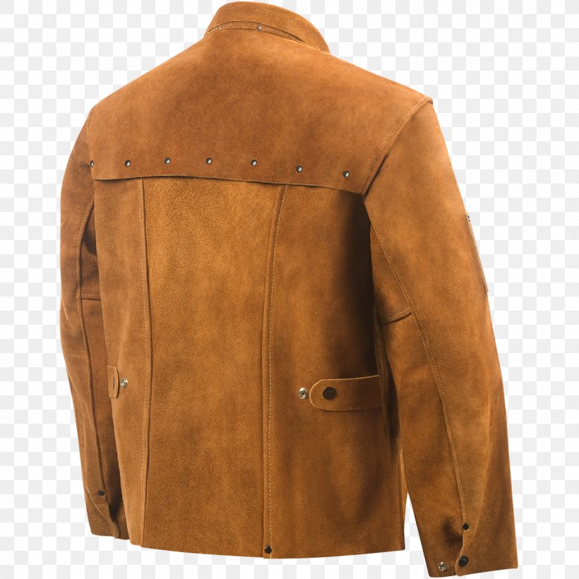 Leather Jacket Coat Leather Jacket Sleeve, PNG, 1200x1200px, Jacket, Beige, Brown, Button, Coat Download Free
