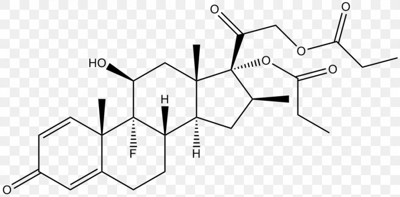 Mometasone Furoate Clobetasol Propionate Prednisolone Cortisol Pharmaceutical Drug, PNG, 1200x593px, Mometasone Furoate, Active Ingredient, Area, Black And White, Ciprofloxacin Download Free