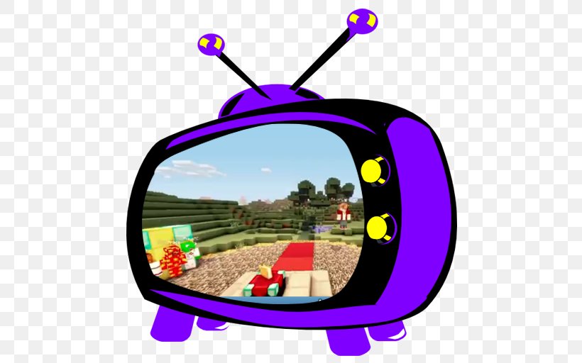 Television Channel Television Show Clip Art Image, PNG, 512x512px, Television Channel, Color Television, Digital Television, Live Television, Purple Download Free