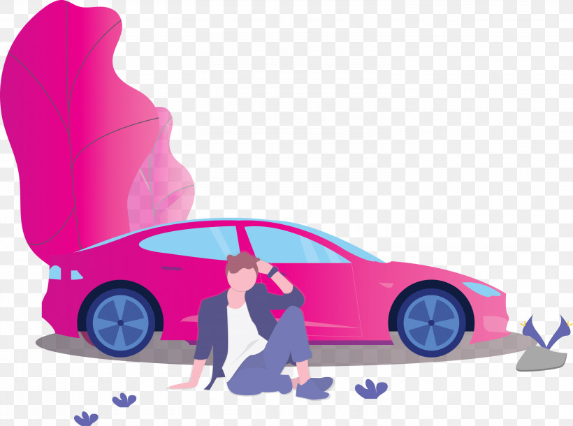 Vehicle Door Car Vehicle Model Car Pink, PNG, 3000x2234px, Vehicle Door, Animation, Bumper, Car, Compact Car Download Free