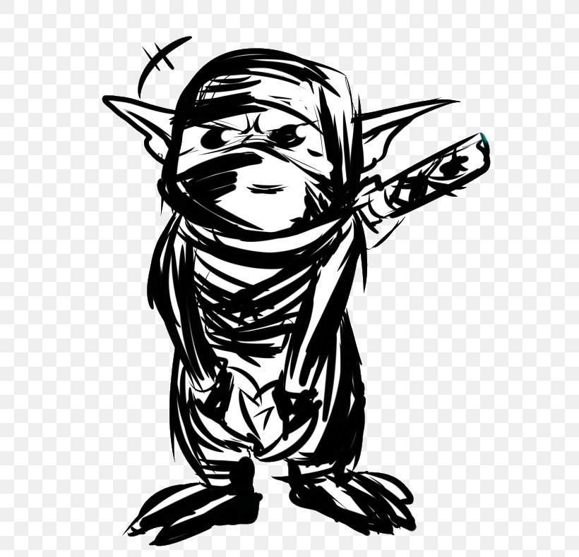 Goblin Ninja Sketch Scoperto Visual Arts, PNG, 600x790px, Scoperto, Art, Artwork, Black And White, Cartoon Download Free