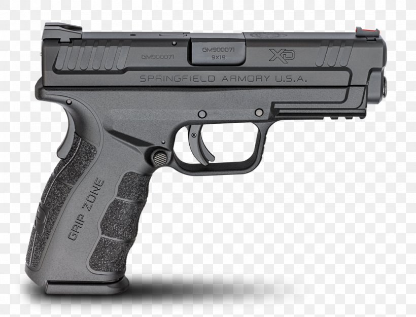 Springfield Armory HS2000 Firearm Semi-automatic Pistol 9×19mm Parabellum, PNG, 1024x781px, 40 Sw, 45 Acp, 919mm Parabellum, Springfield Armory, Action Download Free