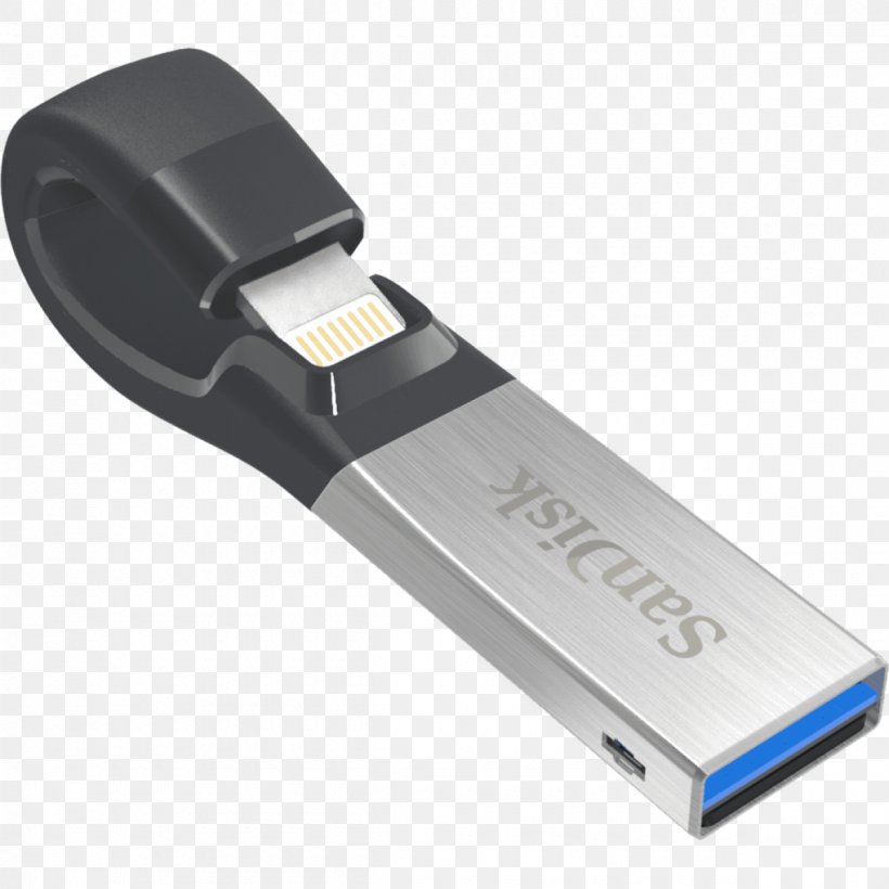 USB Flash Drives Lightning SanDisk IXpand USB 3.0, PNG, 1200x1200px, Usb Flash Drives, Apple, Computer Component, Computer Data Storage, Data Storage Device Download Free