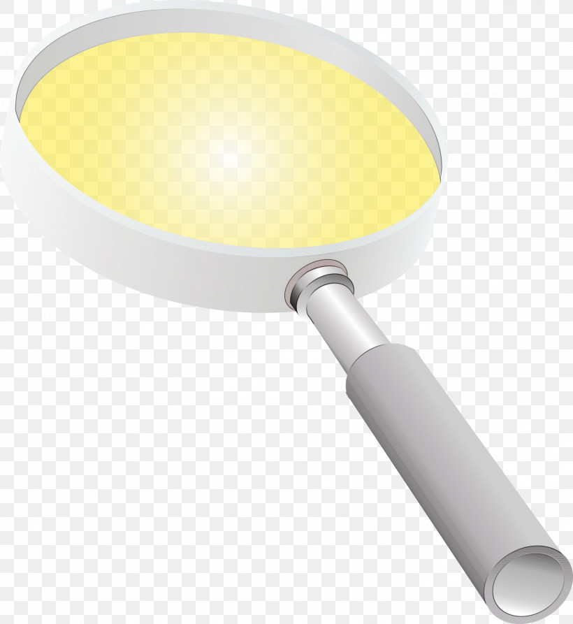Yellow Magnifier Kitchen Utensil, PNG, 2752x3000px, Magnifying Glass, Kitchen Utensil, Magnifier, Paint, Watercolor Download Free