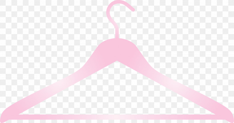 Pink Clothes Hanger Logo, PNG, 3000x1586px, Pink, Clothes Hanger, Logo Download Free