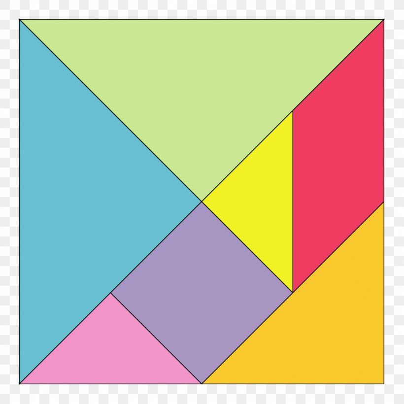 Tangram Jigsaw Puzzles Geometric Shape Game, PNG, 1024x1024px, Tangram, Area, Art Paper, Diagram, Game Download Free