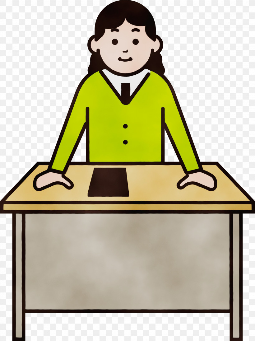 Cartoon Drawing Behavior Computer Logo, PNG, 2244x3000px, Cartoon Teacher, Behavior, Cartoon, Computer, Desk Download Free