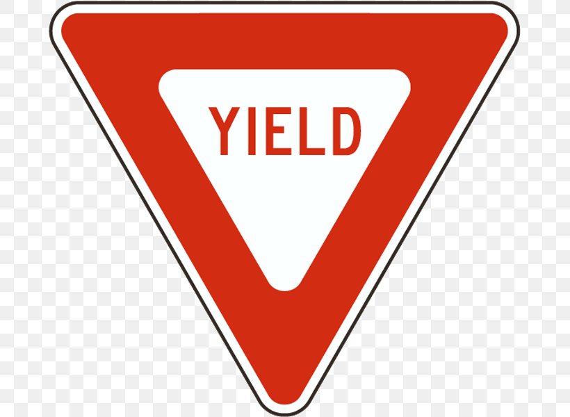 Yield Sign Stop Sign Traffic Sign Manual On Uniform Traffic Control Devices Warning Sign, PNG, 679x600px, Yield Sign, Area, Brand, Driving, Federal Highway Administration Download Free