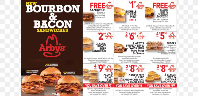 Fast Food Arby's Coupon Advertising Restaurant, PNG, 829x402px, 2018, Fast Food, Advertising, Code, Coupon Download Free