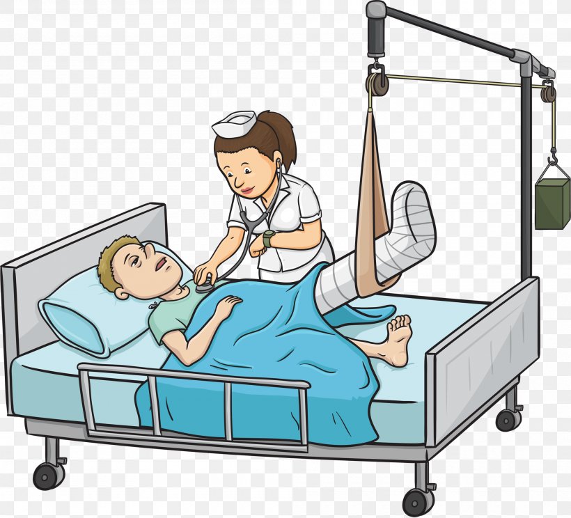 Hospital Bed People In Hospital Patient, PNG, 2000x1815px, Hospital Bed, Bed, Cartoon, Child, Drawing Download Free