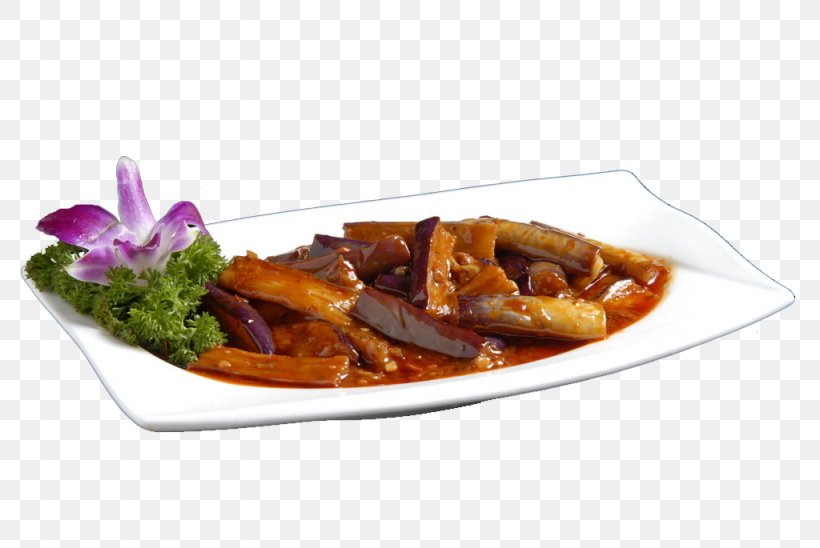 Chinese Cuisine Fried Eggplant With Chinese Chili Sauce Braising, PNG, 1024x685px, Chinese Cuisine, Braising, Condiment, Cooking, Cuisine Download Free