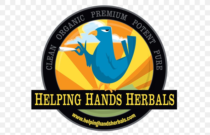 Helping Hands Herbals Logo Organization Emblem Dispensary, PNG, 600x529px, Logo, Badge, Boulder, Brand, Cannabis Download Free