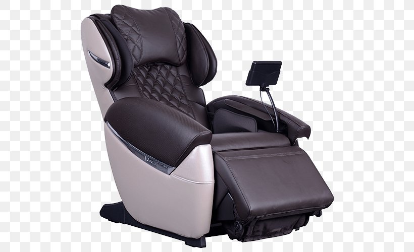 Massage Chair Shiatsu Recliner, PNG, 520x500px, Massage Chair, Black, Car Seat Cover, Chair, Comfort Download Free