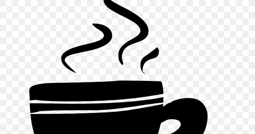 Coffee Cup Tea Drink Cafe, PNG, 1200x630px, Coffee Cup, Artwork, Black, Black And White, Brand Download Free