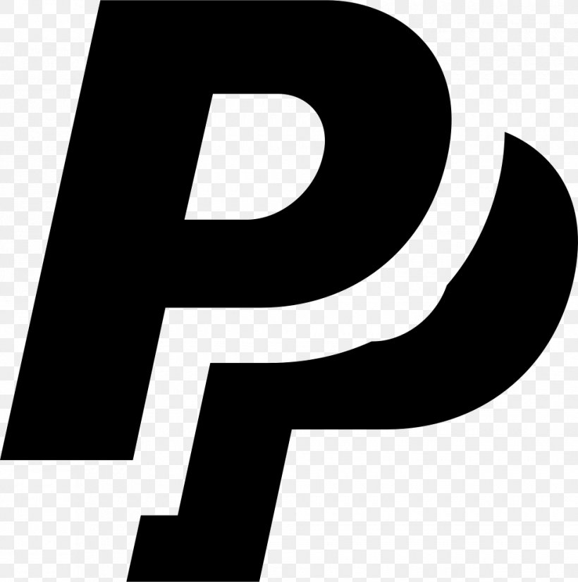 PayPal Logo, PNG, 980x988px, Paypal, Black, Black And White, Brand, Logo Download Free
