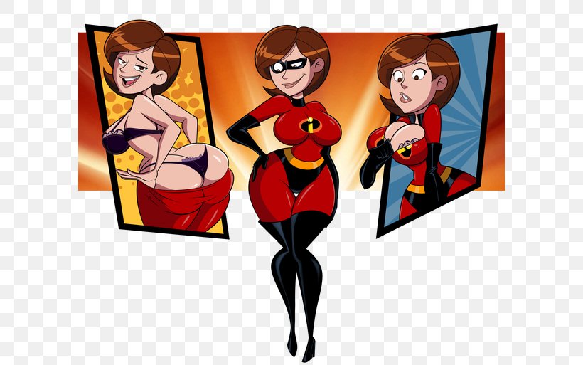 Elastigirl YouTube The Incredibles Female Crime Film, PNG, 600x513px, Elastigirl, Animated Film, Art, Cartoon, Crime Download Free