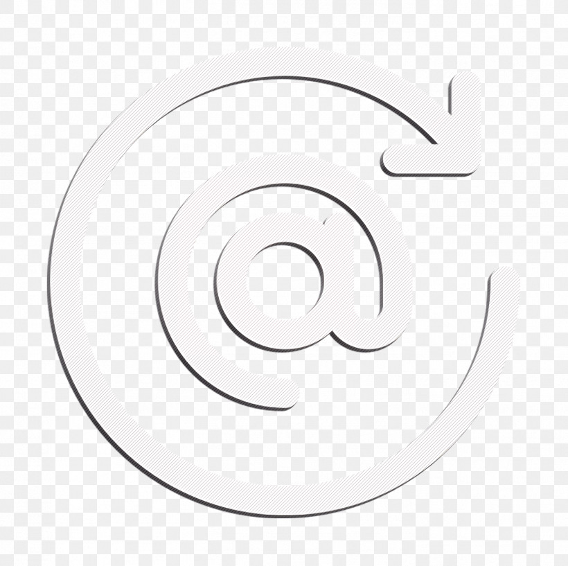 Email Icon At Icon Arroba Icon, PNG, 1404x1400px, Email Icon, Analytic Trigonometry And Conic Sections, Arroba Icon, At Icon, Circle Download Free