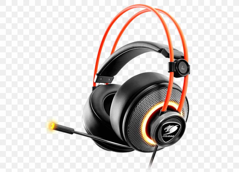 Microphone Cougar Immersa Pro 7.1 RGB Gaming Headset 7.1 Surround Sound Headphones Virtual Surround, PNG, 900x650px, 71 Surround Sound, Microphone, Audio, Audio Equipment, Computer Software Download Free