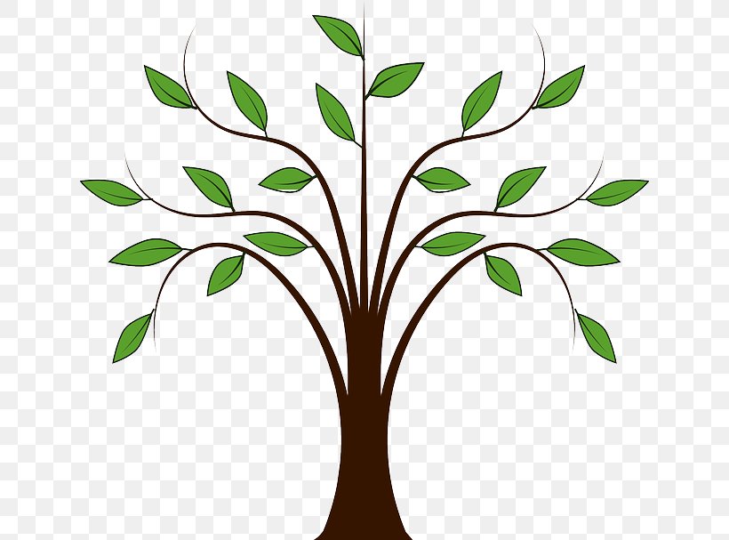 Vector Graphics Clip Art Tree Openclipart, PNG, 640x607px, Tree, Botany, Branch, Drawing, Flower Download Free