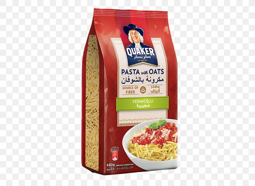 Breakfast Cereal Pasta Vermicelli Quaker Oats Company, PNG, 600x600px, Breakfast Cereal, Basmati, Commodity, Condiment, Convenience Food Download Free