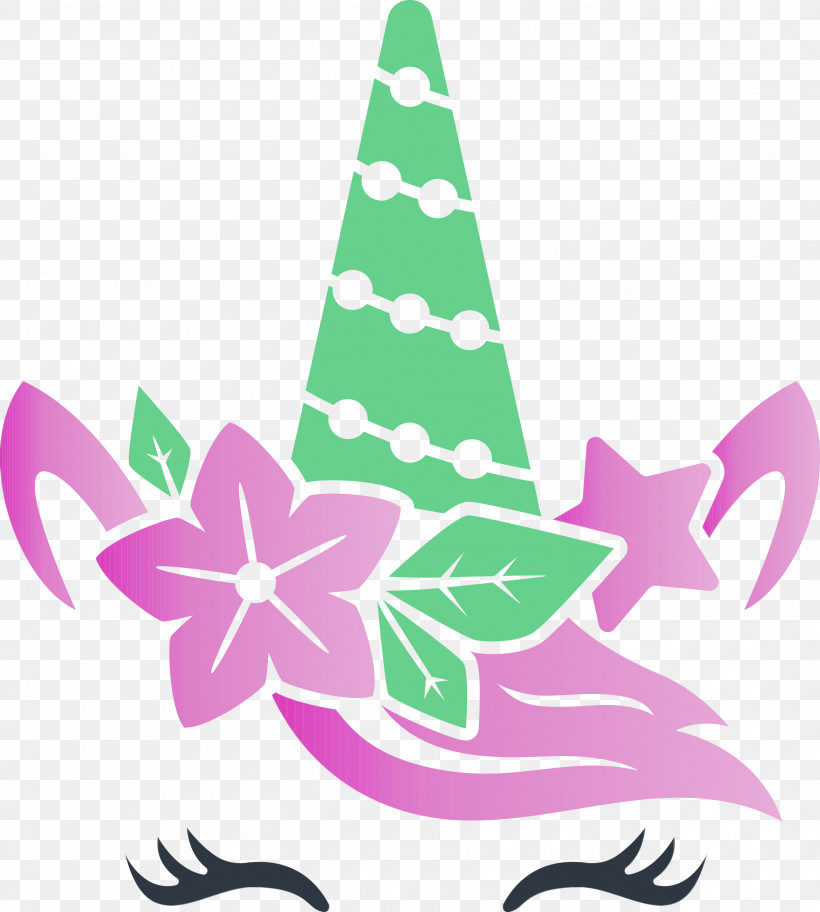 Leaf Plant, PNG, 2695x3000px, Unicorn, Christmas Unicorn, Leaf, Paint, Plant Download Free