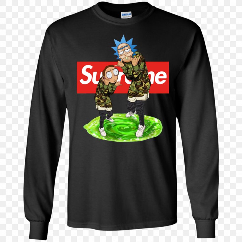 T-shirt Hoodie Rick Sanchez Morty Smith Supreme, PNG, 1155x1155px, Tshirt, Active Shirt, Adidas, Bluza, Brand Download Free