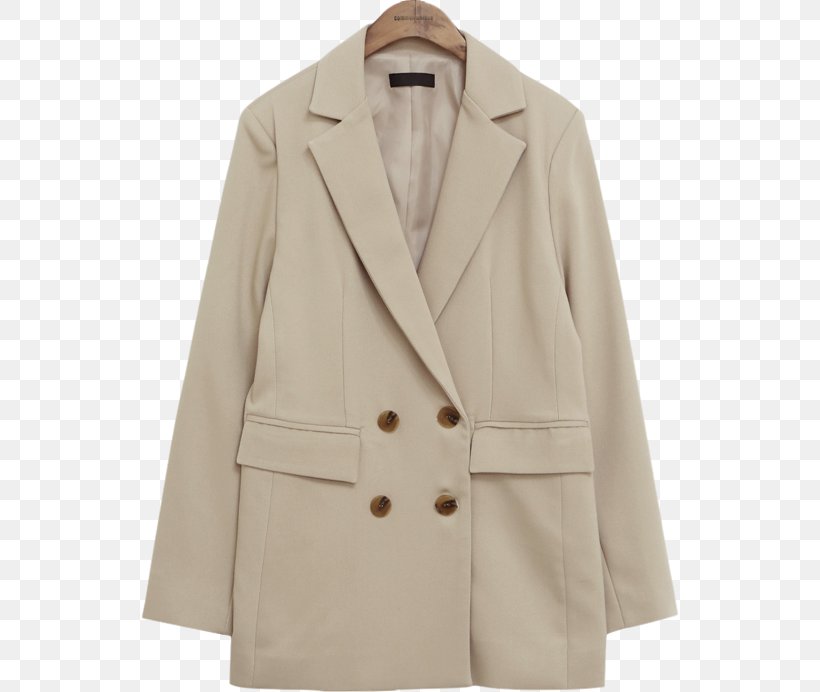 Coat Outerwear Sleeve Jacket Formal Wear, PNG, 568x692px, Coat, Beige, Blazer, Button, Christian Dior Download Free