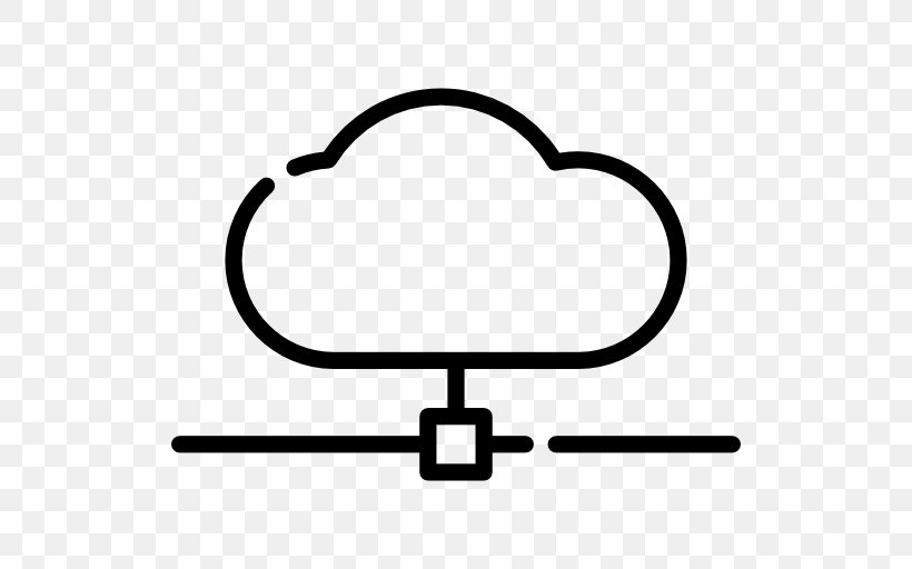 Cloud Computing Clip Art, PNG, 512x512px, Cloud Computing, Area, Black, Black And White, Cloud Storage Download Free