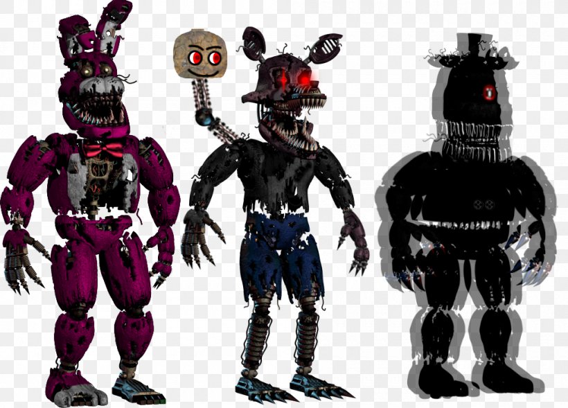 Five Nights At Freddy's 4 Ultimate Custom Night Cupcake Animatronics, PNG, 1000x719px, Ultimate Custom Night, Action Figure, Animatronics, Costume, Cupcake Download Free