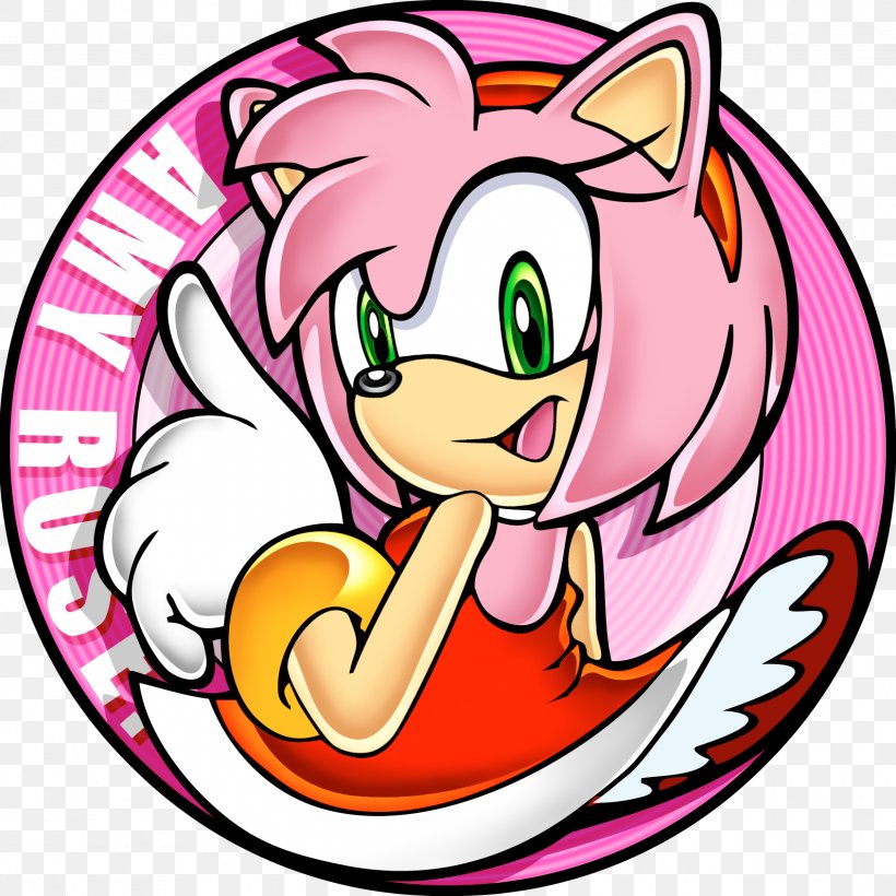 Sonic Adventure Amy Rose Ariciul Sonic Knuckles The Echidna Sonic The Hedgehog, PNG, 1691x1693px, Watercolor, Cartoon, Flower, Frame, Heart Download Free