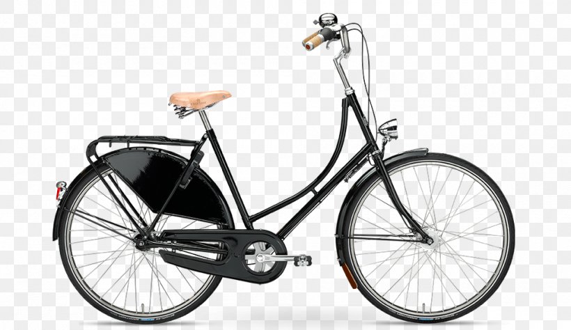 Electric Bicycle Freight Bicycle Roadster City Bicycle, PNG, 1000x579px, Bicycle, Balance Bicycle, Batavus, Bicycle Accessory, Bicycle Drivetrain Part Download Free
