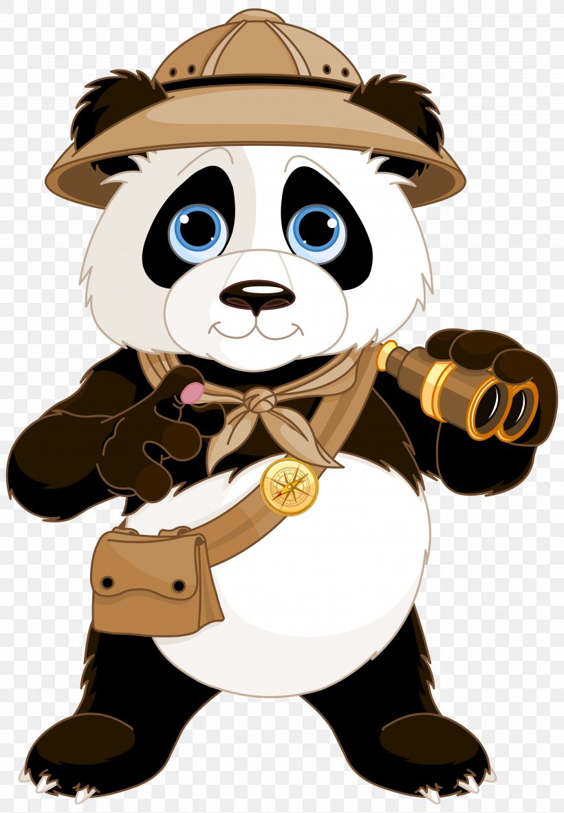 Giant Panda Royalty-free Clip Art, PNG, 4288x6178px, Watercolor, Cartoon, Flower, Frame, Heart Download Free