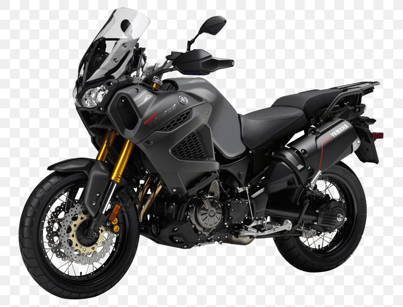 Yamaha Motor Company Yamaha XT1200Z Super Ténéré Motorcycle Yamaha YZF-R1, PNG, 775x624px, Yamaha Motor Company, Automotive Exhaust, Automotive Exterior, Automotive Lighting, Automotive Tire Download Free