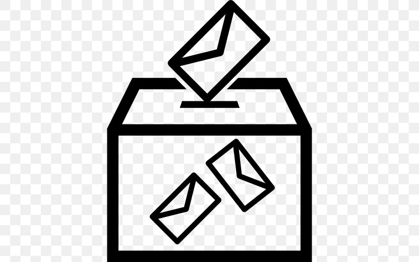 Election Voting Ballot Box, PNG, 512x512px, Election, Area, Ballot, Ballot Box, Black And White Download Free