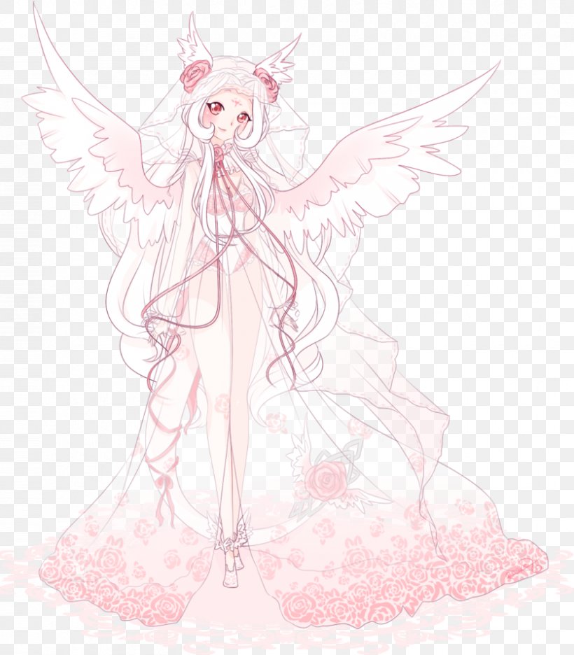 Fairy Pink M RTV Pink Sketch, PNG, 836x955px, Watercolor, Cartoon, Flower, Frame, Heart Download Free