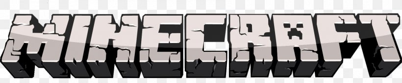 Minecraft Mods Video Game Sticker, PNG, 1782x371px, Minecraft, Black And White, Brand, Decal, Item Download Free