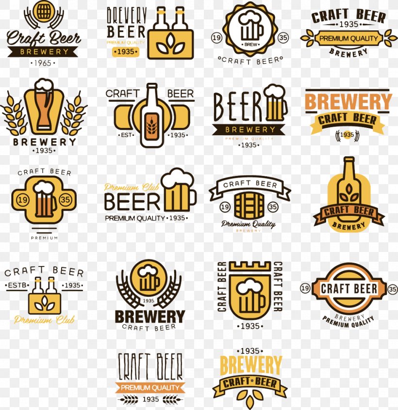 Beer Logo Brewing Brewery, PNG, 969x1000px, Beer, Area, Artisau ...
