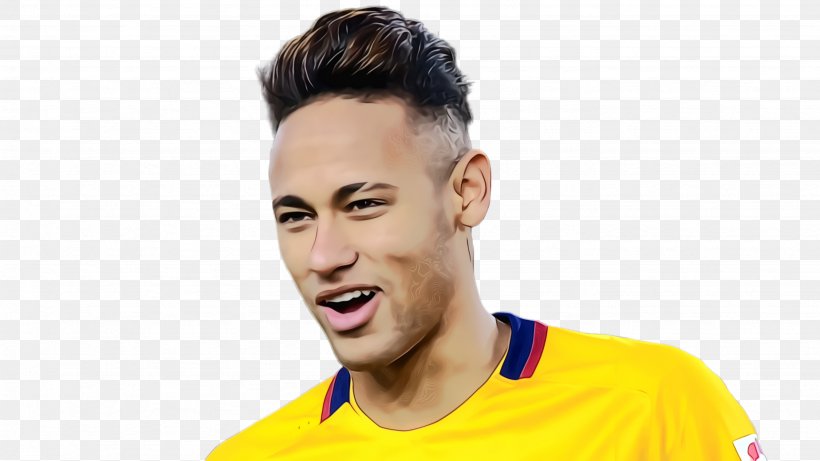 Soccer Cartoon, PNG, 2668x1500px, Neymar, Brazil, Chin, Ear, Eyebrow Download Free