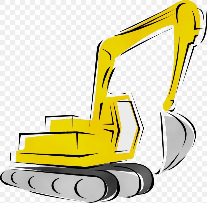 Backhoe Loader Heavy Machinery Excavator, PNG, 1871x1837px, Watercolor, Backhoe, Backhoe Loader, Bulldozer, Construction Download Free