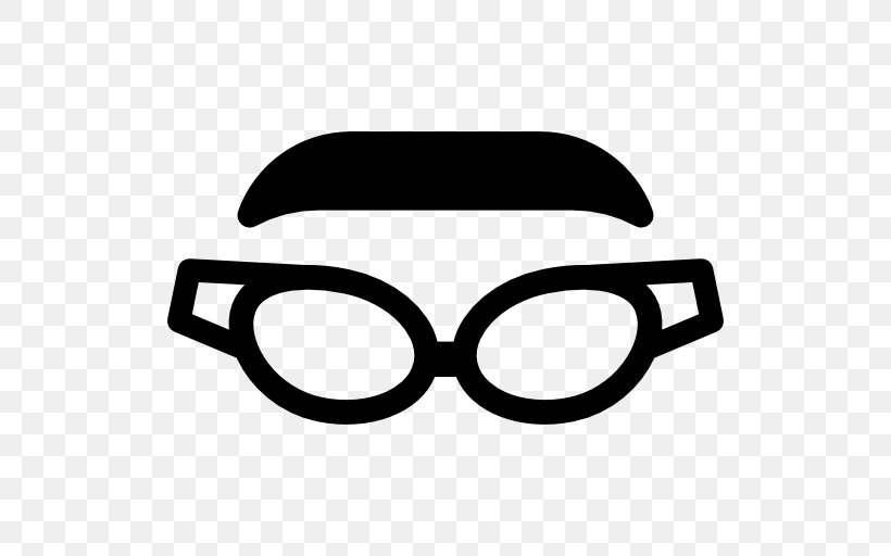 Glasses Goggles Clip Art, PNG, 512x512px, Glasses, Black And White, Brand, Eye Protection, Eyewear Download Free